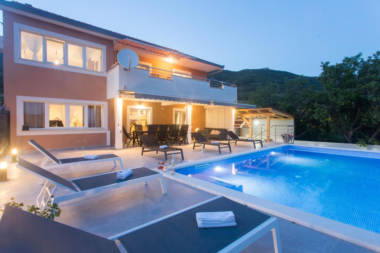 Villa Ivano With Sea&Mountain View Kaštel Stari Exterior foto